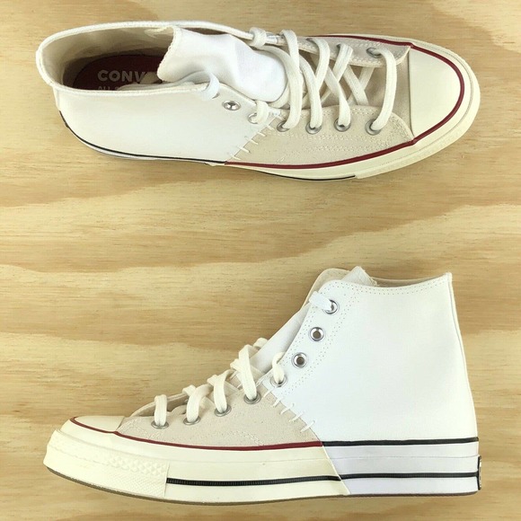 Converse x Slam Jam Chuck Taylor 70 High Top White Athletic Mens Skating Shoes - Picture 4 of 9